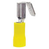 Tectran TYFFPB Multi-Purpose Wiring Terminal Multi-Purpose Wire Connector - Yellow, 12-10 Wire Gauge, Vinyl, Piggy Back