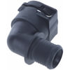 Motorad CH8045 HVAC Heater Hose Connector HVAC Heater Hose Connector 12 mm ID, 90 Deg. Elbow to 12 mm ID Barbed