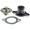 Motorad 4909KTFS Engine Coolant Thermostat Housing Assembly Fail-Safe Thermostat Kit-195 Degrees w/ Gasket