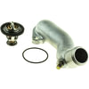 Motorad 5166KT Engine Coolant Thermostat Housing Assembly Thermostat Kit-195 Degrees w/ Seal