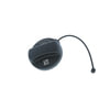 Motorad MGC844T Fuel Tank Cap Tethered Fuel Cap - Plastic, Black, Non-Vented, OEM, 3.0 in. Depth