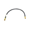 Tectran 16145SW40 Air Brake Hose 40 in. Air Brake Hose, 3/8" Hose ID, Dual 3/8" 45-Deg Swivel Ends, 225 psi