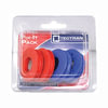 Tectran 101117BRP Gladhand Air Brake Gladhand Seal - (2) Red and (2) Blue, Polyurethane, with Built-In Filter