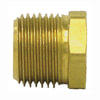 Tectran 110-DB Multi-Purpose Pipe Bushing Air Brake Air Line Fitting - Brass, Bushing, 1/2 in. Male, 1/4 in. Female Thread