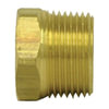 Tectran 121-B Air Brake Air Line Fitting Air Brake Pipe Head Plug - 1/4 inches Pipe Thread, Hex Head
