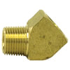 Tectran 124-D Air Brake Air Line Fitting Extruded 45-Deg Street Elbow Pipe Fitting, 1/2 in. Pipe Thread Size