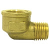 Tectran 115F-BA Air Brake Air Line Fitting Forged Reducing Elbow Pipe Fitting, 1/4 in. Female Thread, 1/8 in. Male Thread