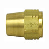 Tectran 1161-4 Air Brake Air Line Nut Air Brake Air Line Nut - Brass, 1/4 inches Tube Size