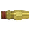 Tectran 1168-8B Air Brake Air Line Connector Fitting DOT Male Connector Fitting for Copper Tubing, 1/2" Tube Size, 1/4" Pipe