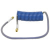 Tectran 16215-72B Air Brake Hose 15 ft. Blue Industry Grade Air Coil with LIFESwivel Fittings, 72" x 12" Lead Lengths