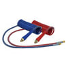 Tectran 17A20-72H Air Brake Hose ARMORFLEX-HD, Red and Blue Armorcoil Aircoil with Handle, 20 ft., 72" x 12" Leads