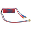 Tectran 17M15-72H Air Brake Hose Set 15 ft. MAGNUMFLEX-HD™ Dual-Line Aircoil with FLEXGrip-HD®, 72" x 14" Leads