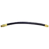 18138 by TECTRAN - 38" Single Swivel End Air Brake Hose Assembly, 1/2" Hose ID, 3/8" End Fittings