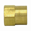 Tectran 146-8C Air Brake Air Line Fitting Inverted Flare Fitting - Brass, Union Tube to Female Pipe, 1/2 in. Tube, 3/8 in.