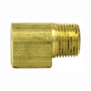 Tectran 149-8C Male Elbow Fitting Inverted Flare Fitting - Brass, Elbow Flare To Male Pipe, 1/2 in. Tube, 3/8 - in. Thread