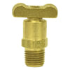 Tectran 242-B Air Brake Air Tank Drain Cock Air Brake Air Shut-Off Petcock - Brass, Needle Seat