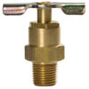 Tectran 243-B Air Brake Air Tank Drain Cock Air Brake Air Shut-Off Petcock - Brass, Internal Seat