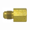 Tectran 46-3A Air Brake Air Line Fitting SAE Female Connector Flare Fitting, 3/16 in. Tube Size, 1/8 in. Pipe Thread