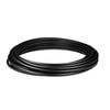 Tectran 1924-01 Tubing Black Nylon Air Brake Tubing, 1000 ft. Long, 1/4 in. Nominal O.D., 0.040 in. Nominal Wall