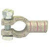 Tectran 5013-1N Battery Terminal Battery Terminal - 2 Gauge, Pink, Negative, Straight Clamp, Cast Copper