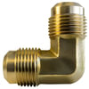 Tectran 55-6 Air Brake Air Line Fitting SAE 90-Deg Union Elbow Flared Fitting, 3/8 in. Tube Outside Diameter