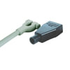 Tectran 55724B Battery Terminal Cover Battery Terminal Cover - Black, 1/0-2/0 Gauge, Straight Clamp, PVC