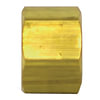 Tectran 61-4-R Spare Tire Hoist Access Hole Cover Compression Fitting - Brass, 1/4 inches Tube Size, Nut
