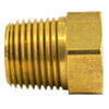 Tectran 47817 Air Brake Air Line Fitting Inverted Flare Fitting - Brass, 5/16 in. Male Flare, 3/16 in. Female Flare