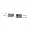5007-4-R by TECTRAN - Battery Connector - 2/0 Gauge, 350 AMP, 0.484in. I.D Contact, Gray Housing