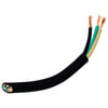 Tectran 71-3140 Trailer Power Cable Electrical Extension Cable - 250 ft., 14 Gauge, Black, White and Green Conductor