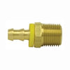 Tectran 725-6C Air Brake Air Line Fitting Air Tool Hose Barb - Brass, 3/8 - in. Tube, 3/8 in. Thread, Male