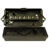 Tectran 38013 Junction Box Junction Box - Black, 7-Way, Heavy-Wall Design, with 7 Stud Terminal Strip