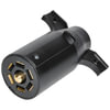 Tectran 690P-712 Socket Set Trailer Power Cable - 7-Way, RV, Plug and Socket
