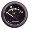 Tectran 49180 Voltmeter Gauge CL12-VOLTMETER