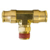 Tectran 87099 Air Brake Air Line Thread Branch Tee QUICK CONNECT