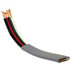 Tectran 33209 Primary Wire 100 ft. 14 GA Jacketed Parallel Wire, 4 Black/Green/Red/White Conductors, 0.200" x 0.550" Nominal