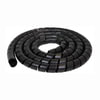 Tectran 832SPR-16 Spiral Wrap UV-Resistant Black Spiral Wrap, 16 ft. Length, 2 in. Inside Diameter