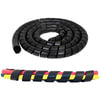 Tectran 840SPR-16 Spiral Wrap UV-Resistant Black Spiral Wrap, 16 ft. Length, 2 1/2 in. Inside Diameter