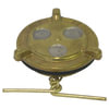 Tectran 9115 Fuel Tank Cap Fuel Tank Cap - Brass, 2-1/8 in. dia., Non-Locking, Non-Vented, Male Thread