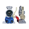 Tectran 9206 Gladhand Gladhand - Aluminum Casting, Handle Style Shut-Off, Service, with Nylon Tube Fitting