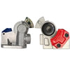 Tectran 9217F Gladhand Gladhand - Aluminum, 38 degree Angle Mount, Service, with Filter and Seal