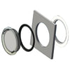 Tectran 4001 Trailer Skylight Skylight Assy- 4" Ambient Light (Stock Code: 56041)