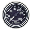 Tectran 95-2231 Engine Oil Pressure Gauge Engine Oil Pressure Gauge - Chrome Bezel, 25-400 psi, Mechanical