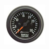 Tectran 95-2301 Manifold Pressure Gauge Manifold Pressure Gauge - Black Bezel, 2-30 2-30 psi, Red-Orange, Mechanical