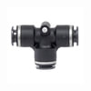 QL1364-8 by TECTRAN - DOT Push-Lock Composite Union Tee Fitting, 1/2 in. Tube Size