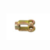 Tectran 2008-7 Trailer Refrigeration Unit Pilot Solenoid Valve Yoke Clevis Pin Brake Yoke - Brass, 1/2 in.-20 A, 1-5/8 in. B,
