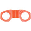 Tectran WZT22 Wheel Lug Pattern Tool High Temp Zafety Lug Wheel Nut Indicator - Orange, 2-1/2 in. Center- 22mm Nut