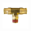 Tectran PL1372-8D Air Brake Air Line Tee Air Brake Air Line Thread Branch Tee - 1/2 in. Tube, Swivel, Push-Lock