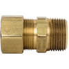 Tectran 88304 Compression Fitting Compression Fitting - Brass, 5/16 in. Tube, 1/8 in. Thread, Male Connector
