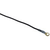 Tectran TB10-ST Ring Terminal Ring Terminal - Blue, 16-14 Wire Gauge, #10 Stud, Heat Shrink
